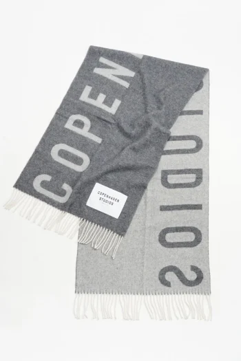 Online COPENHAGEN STUDIOS Cph Shawl 1 Wool Mix Grijs