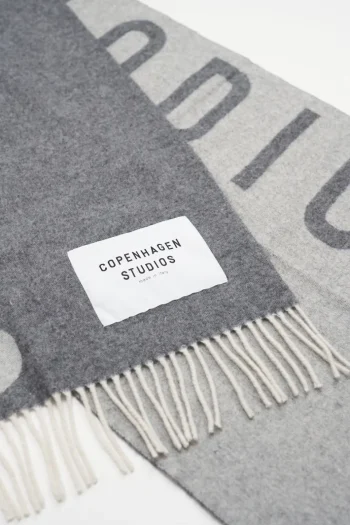 Online COPENHAGEN STUDIOS Cph Shawl 1 Wool Mix Grijs