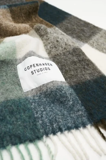 Online COPENHAGEN STUDIOS Cph Shawl 2 Wool Mix Groente