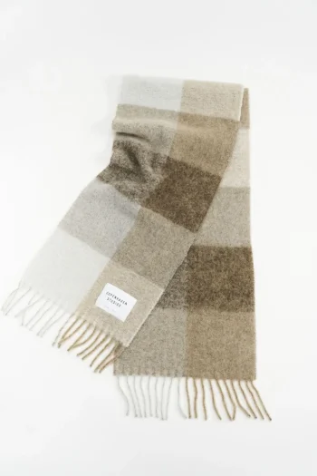 New COPENHAGEN STUDIOS Cph Shawl 4 Wool Mix Beige