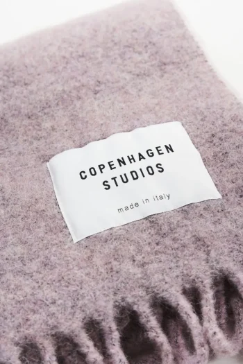 Outlet COPENHAGEN STUDIOS Cph Shawl 5 Wool Mix Poeder
