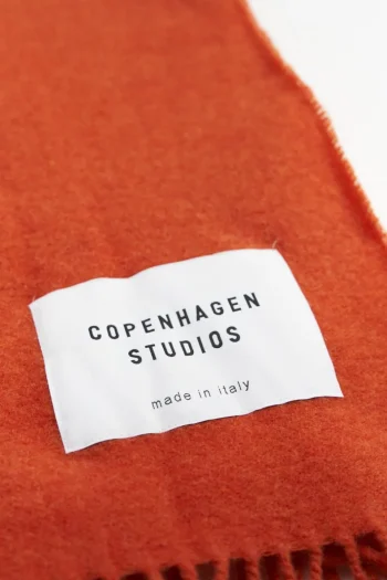 Best COPENHAGEN STUDIOS Cph Shawl 6 Wool Mix Oranje