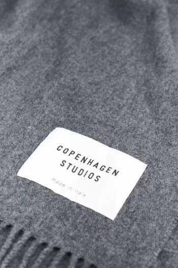 Sale COPENHAGEN STUDIOS Cph Shawl 6 Wool Mix Antraciet