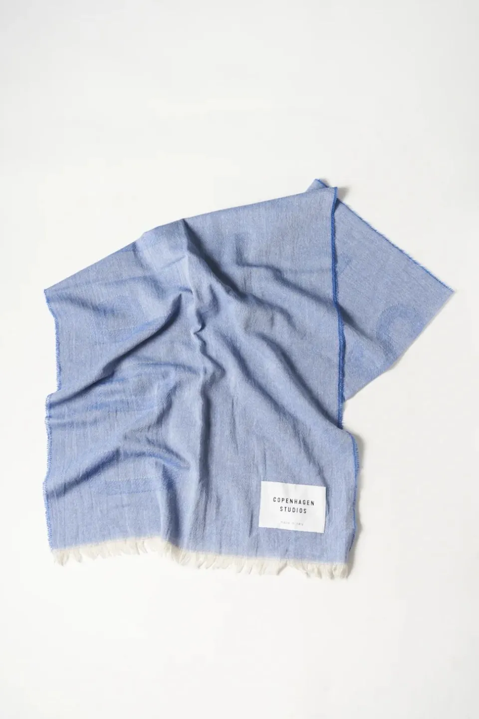 cph-shawl-8-cotton-mix-rweTXUhN-0.webp Online COPENHAGEN STUDIOS Cph Shawl 8 Cotton Mix Creme/Blauw