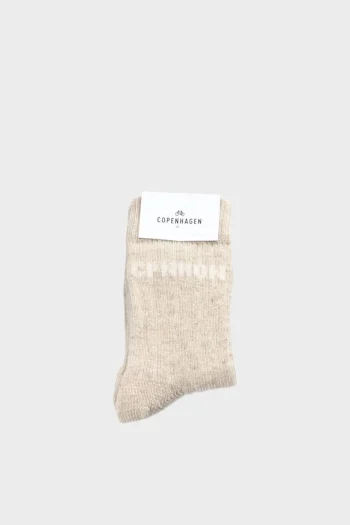 New COPENHAGEN STUDIOS Cph Wool Socks 1 Wool Mix Licht Beige