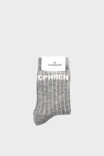 Best COPENHAGEN STUDIOS Cph Wool Socks 1 Wool Mix Lichtgrijs