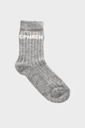Best COPENHAGEN STUDIOS Cph Wool Socks 1 Wool Mix Lichtgrijs