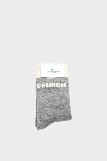 Sale COPENHAGEN STUDIOS Cph Wool Socks 2 Wool Mix Lichtgrijs