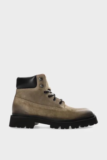 New COPENHAGEN STUDIOS Cph171M Waxed Suede Zwarte Olijf