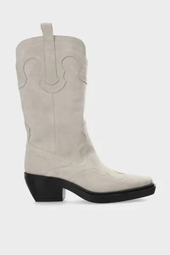 Clearance COPENHAGEN STUDIOS Cph233 Suede Gebroken Wit