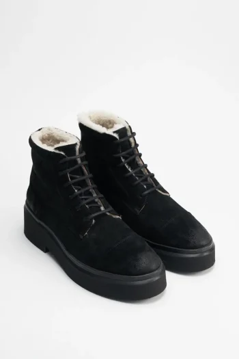 Sale COPENHAGEN STUDIOS Cph519M Teddy Suede Zwart