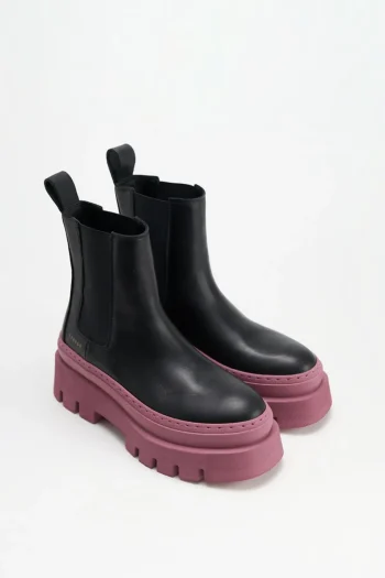 Hot COPENHAGEN STUDIOS Cph686 Vitello Zwart/Fuchsia